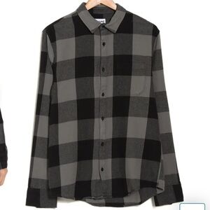 ABOUND Long Sleeve Flannel Button-Up Shirt